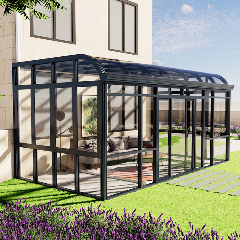 Patio Pergola with Glass Roof Terraspergola met glazen dak