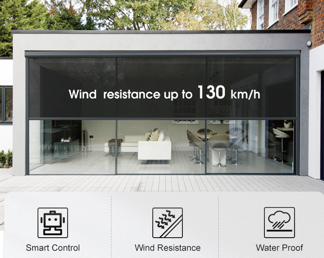Schuifgordijnen voor terrasdeuren
