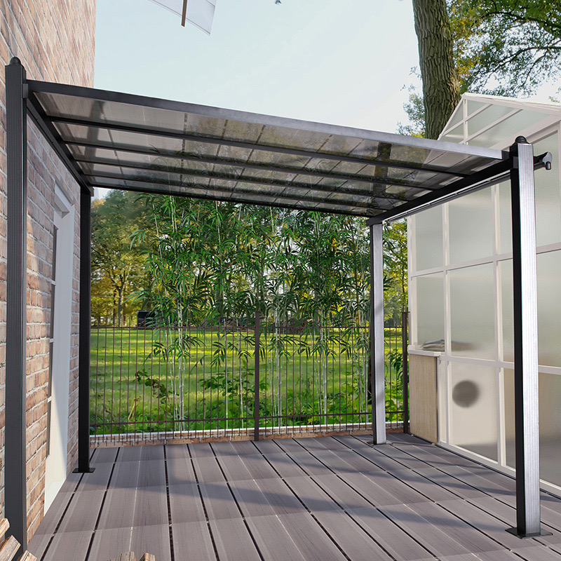 polycarbonaat panelen voor tuinhuisje