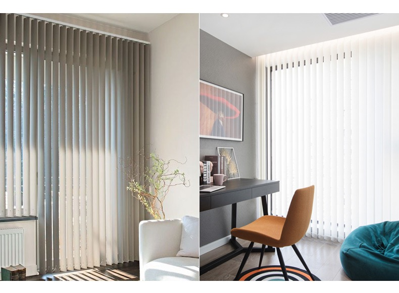 Verduisterende verticale lamellen - Houd uw ruimte gezellig en comfortabel