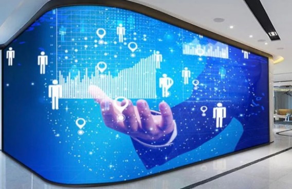 Slimme film voor weergave van reclame