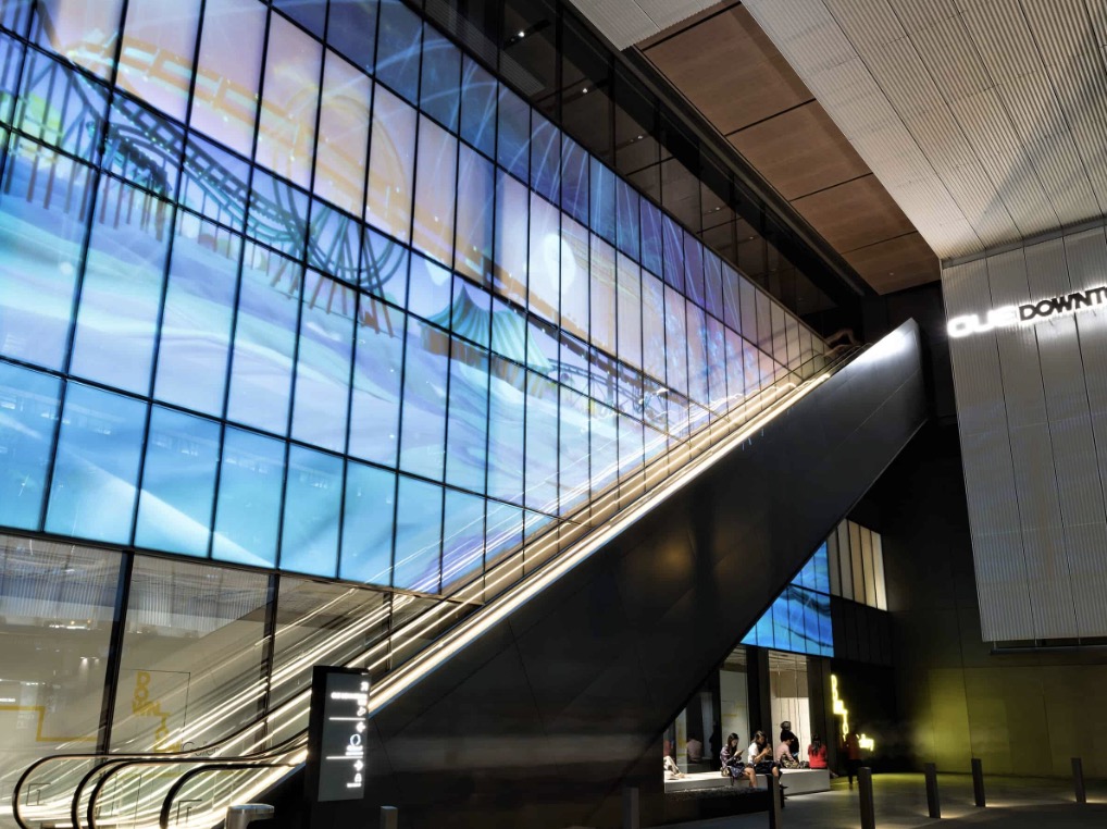 Slimme glazen projectieschermen 