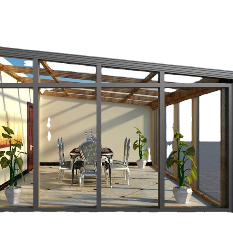 Glazen dak aluminium pergola terrasoverkappingen