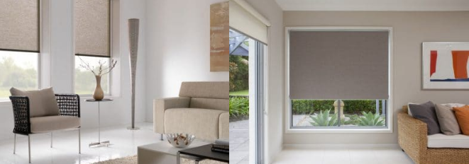 Blokkeer roller blinds