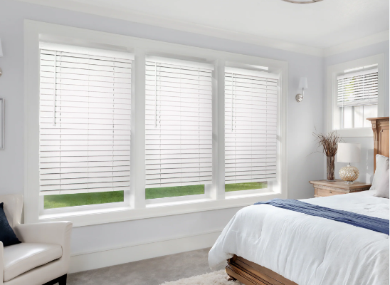 2 inch faux houten blinds draadloos