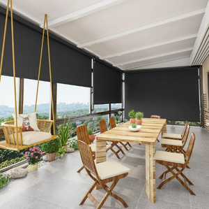 10 'x 8' Outdoor Crank Operated Roller Shade