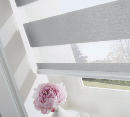 Dag en nacht gemotoriseerde blinds