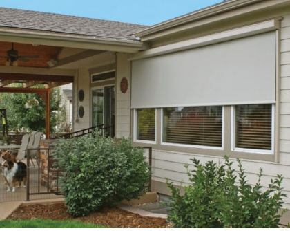 Kunnen rolgordijnen buiten worden gebruikt