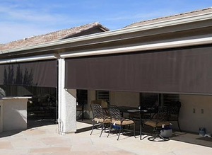 12 ft brede roll -up schaduw