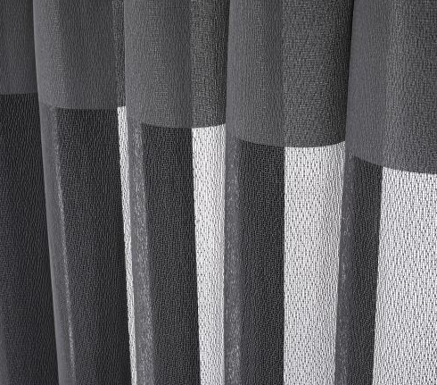 Dubbele drapeer pure verticale blinds