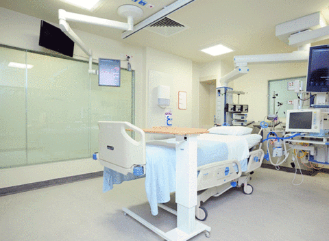 Slimme film van klinieken en ziekenhuizen