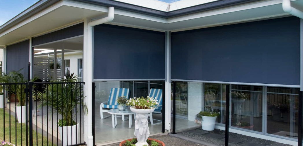 Instant privacy en schaduw met onze terrasrolgordijnen