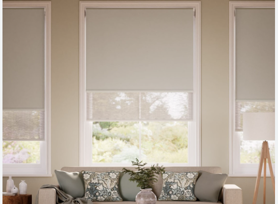 70x34 Aangepaste dubbele roller blinds