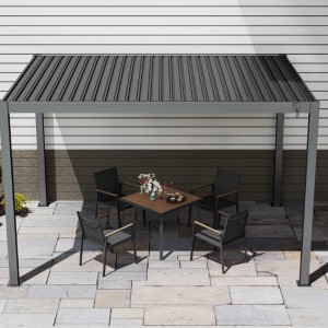 13 x 10 ft verstelbare aluminium pergola