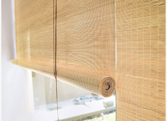 10 ft brede roll -up bamboo -tinten