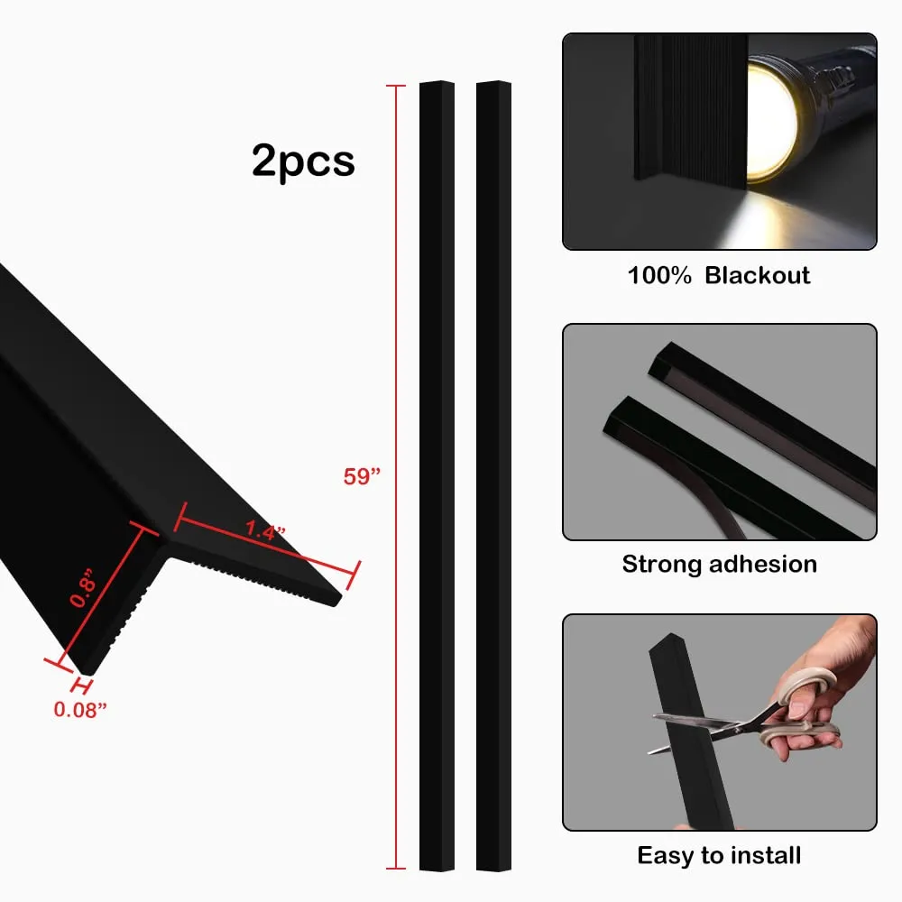 vinyl lichtspleetblokkers