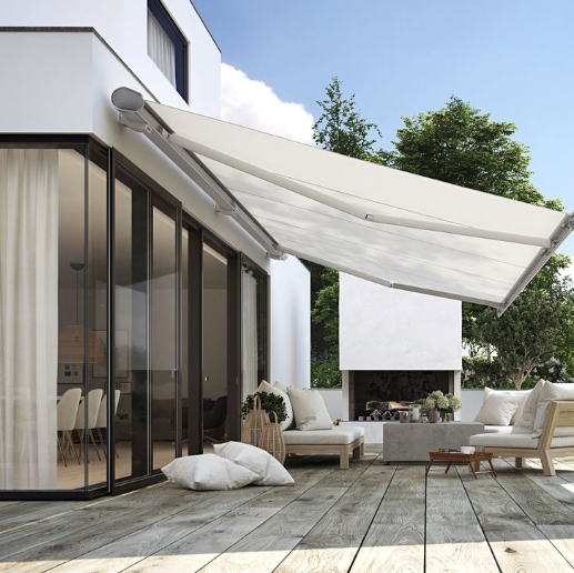 Intrekbare patio luifel