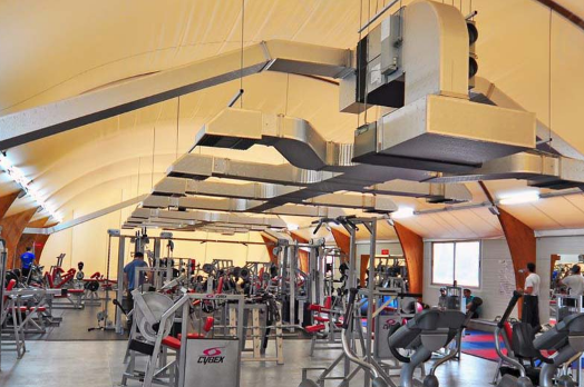 Buiten Gym blinds en tinten