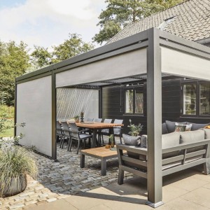 Moderne aluminium pergola 14 'bij 40'