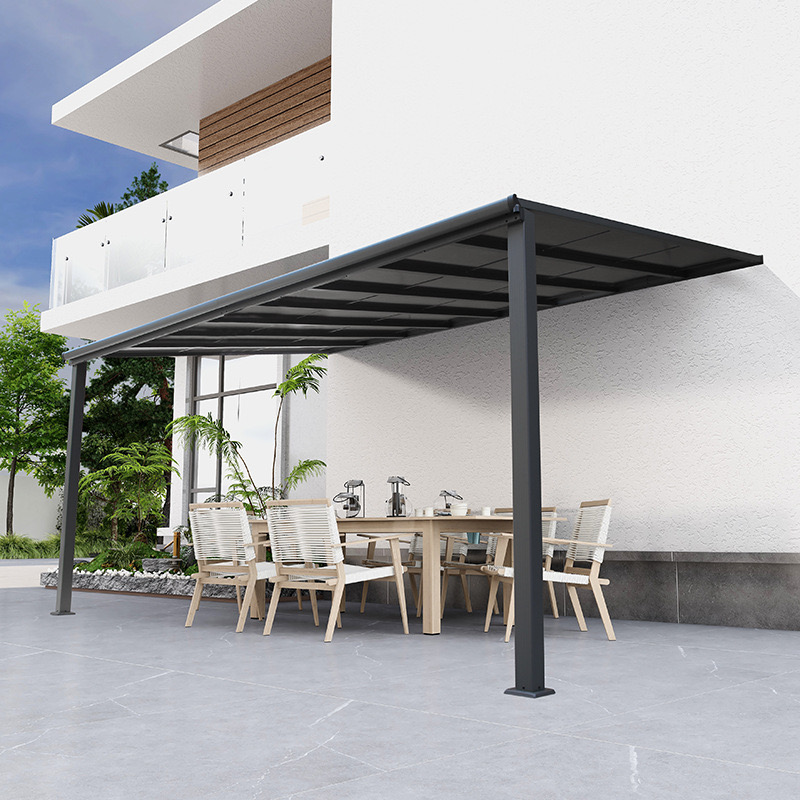 polycarbonaat pergola dak kosten