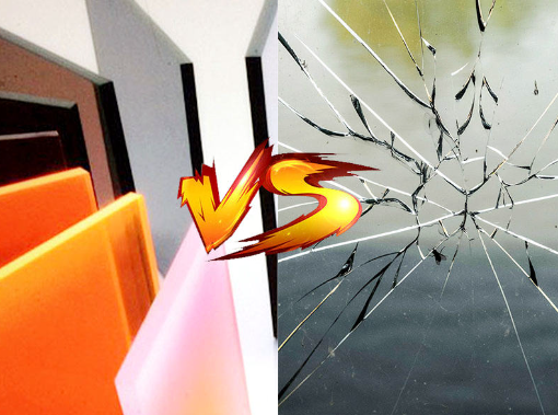Verschil PC-blad versus glas