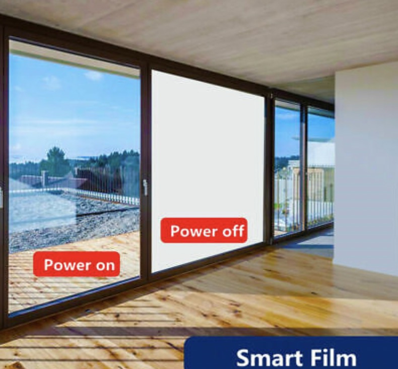 PDLC-film |Een slimme glastechnologie geïntegreerd